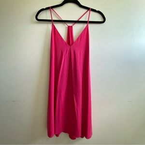 ALICE + OLIVIA Silk Loose Mini Dress Medium